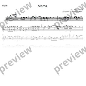 Mama - Roby Lakatos - Violin Part